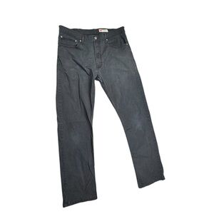 Wrangler Men’s Straight Fit Jeans | Black | Size 34x31 Western Denim